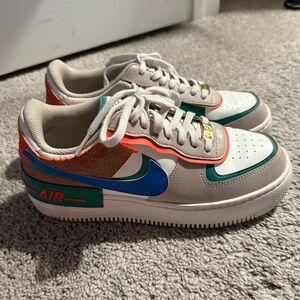 Women’s Nike Air Force 1 Shadow Sail Blue Green
